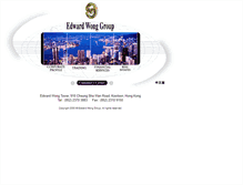 Tablet Screenshot of edward-wong-group.com